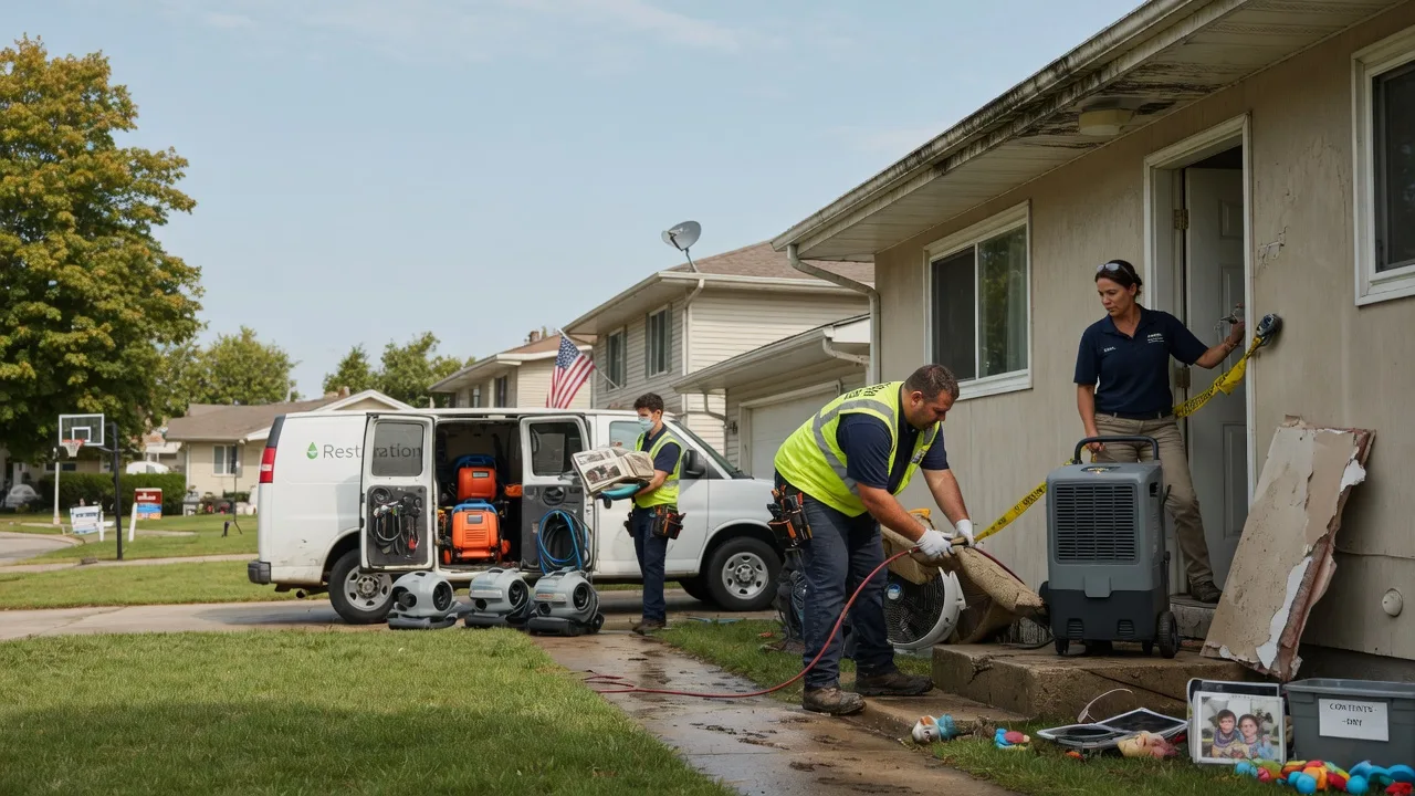 Water Damage Restoration in Maywood, MO near me